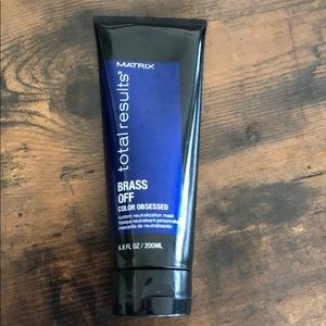 Matrix Brass Off Blue Shampoo Mask (NEW, SEALED)